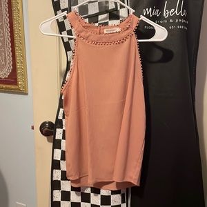 Peach/pink top